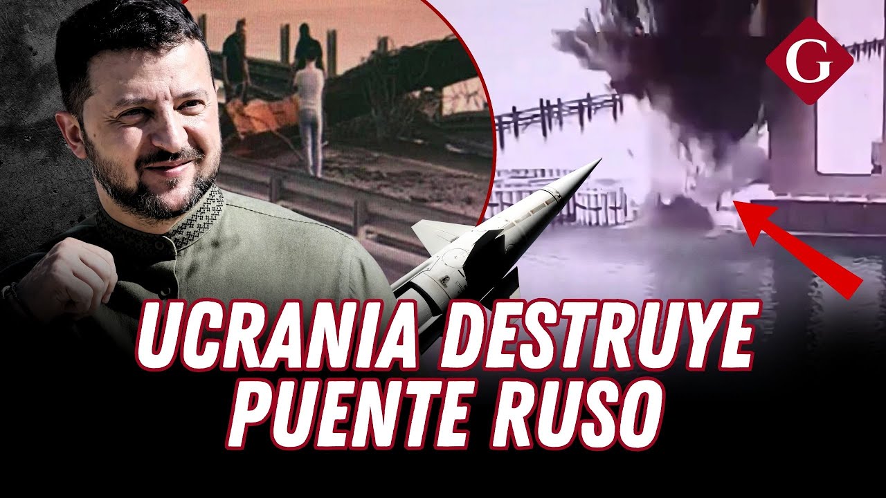Ejército de UCRANIA hace ESTALLAR un puente y corta electricidad en regiones ocupadas | Gestión