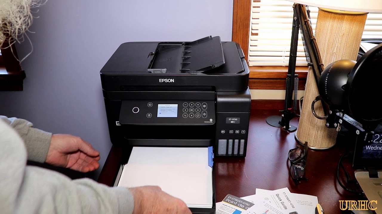 I Give Up Buying HP Ink Cartridges. Setting Up An Epson Workforce ET-3750 Ink Tank Printer
