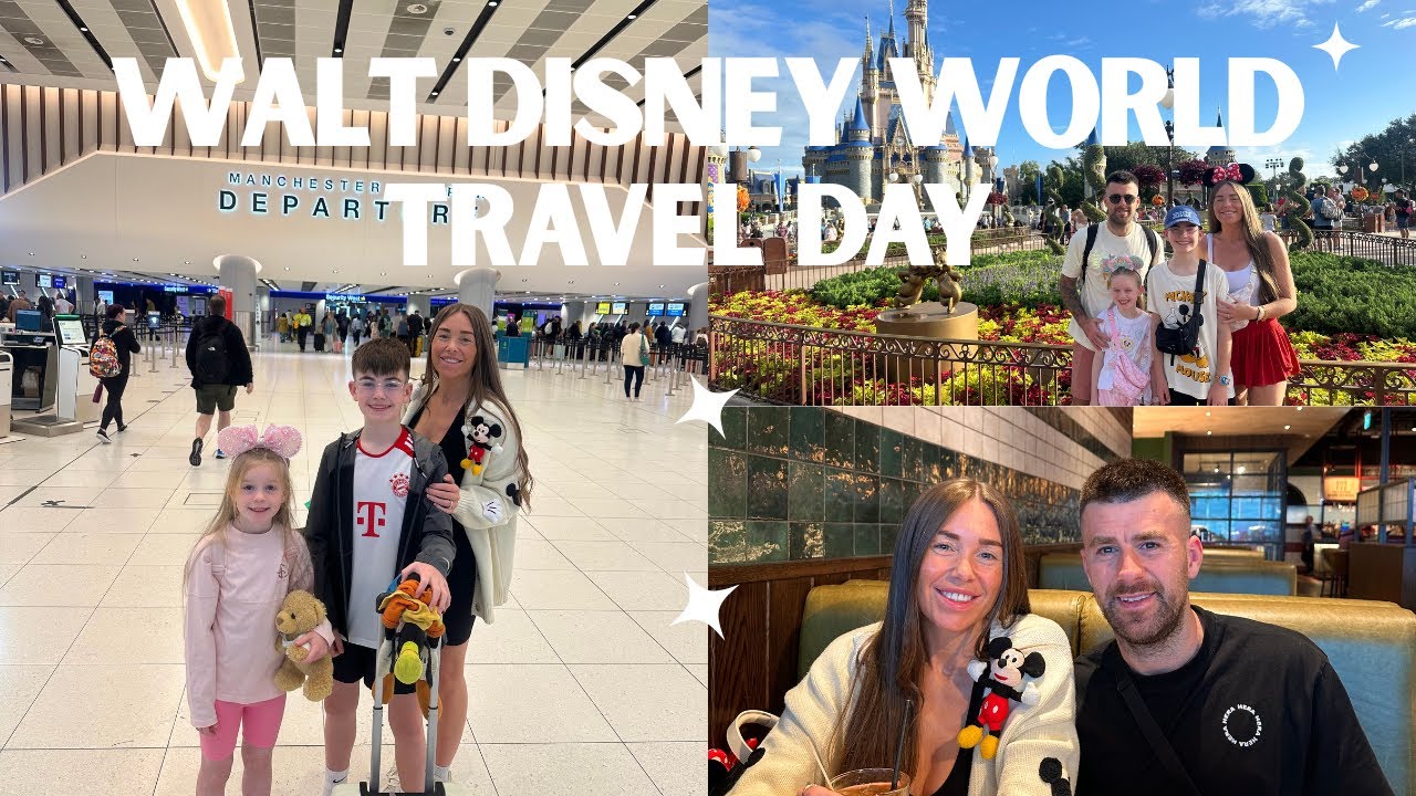 Walt Disney World Travel Day 🐭✈️ | MAN - MCO 🇺🇸 | Aer Lingus 💚