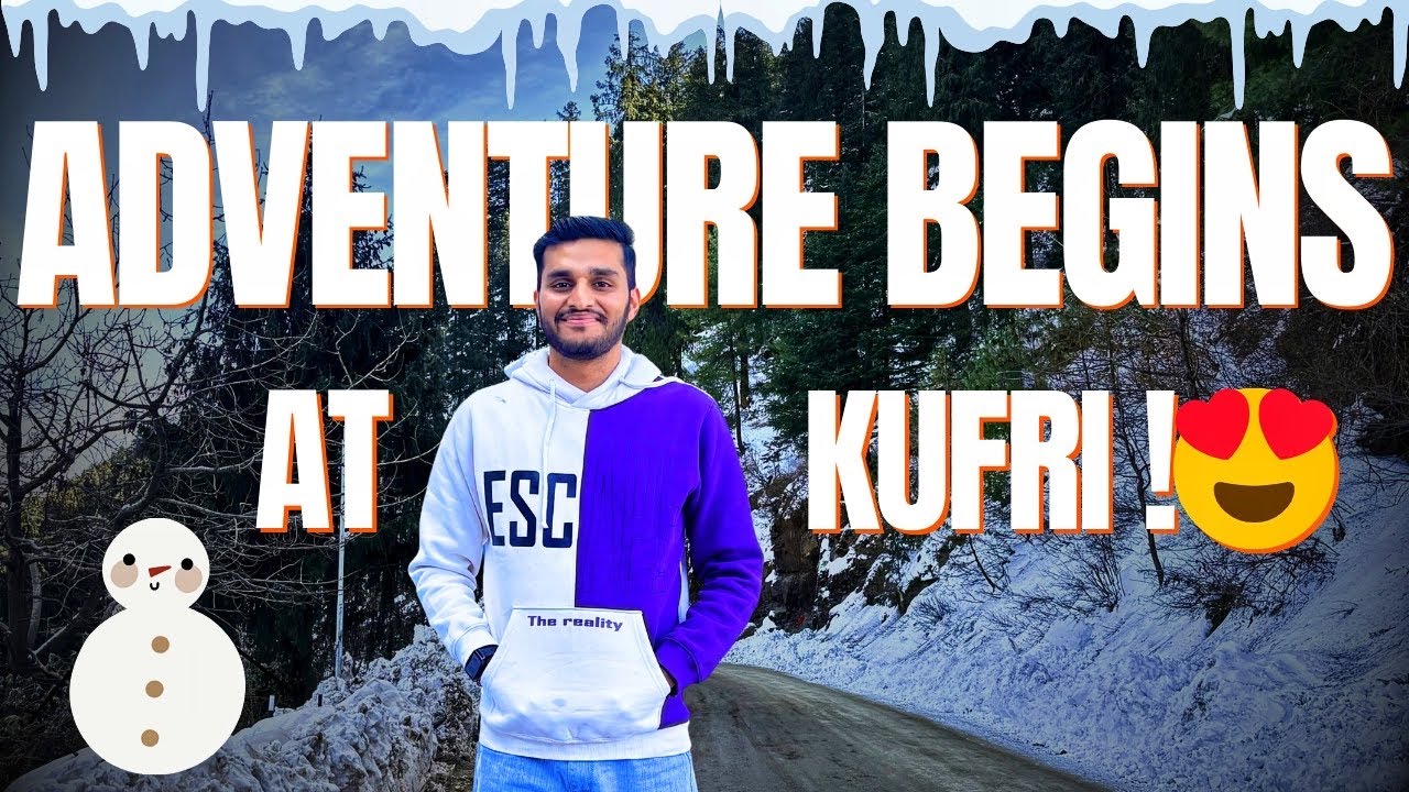 Chandigarh to Narkanda Road Trip | Current Roads Conditions | Heavy Snow in Kufri 2026