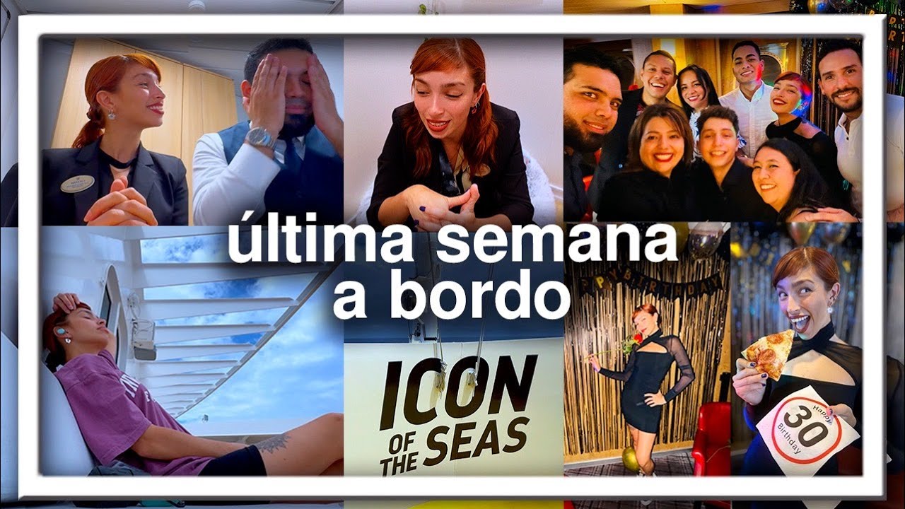 termina mi contrato y cumplo 30 justo antes del desembarque!! 🛳️