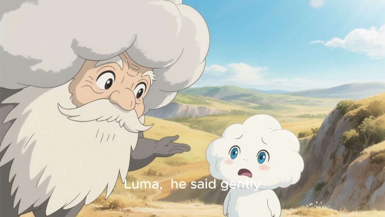 The Little Cloud Who Learned to Share ☁️ | Kids Story About Kindness & Sharing