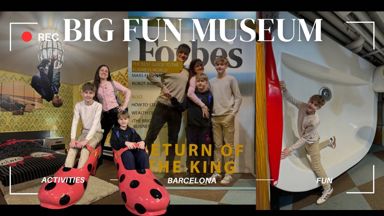 Big Fun Museum Barcelona Tour | The Most Fun Museum in Barcelona!