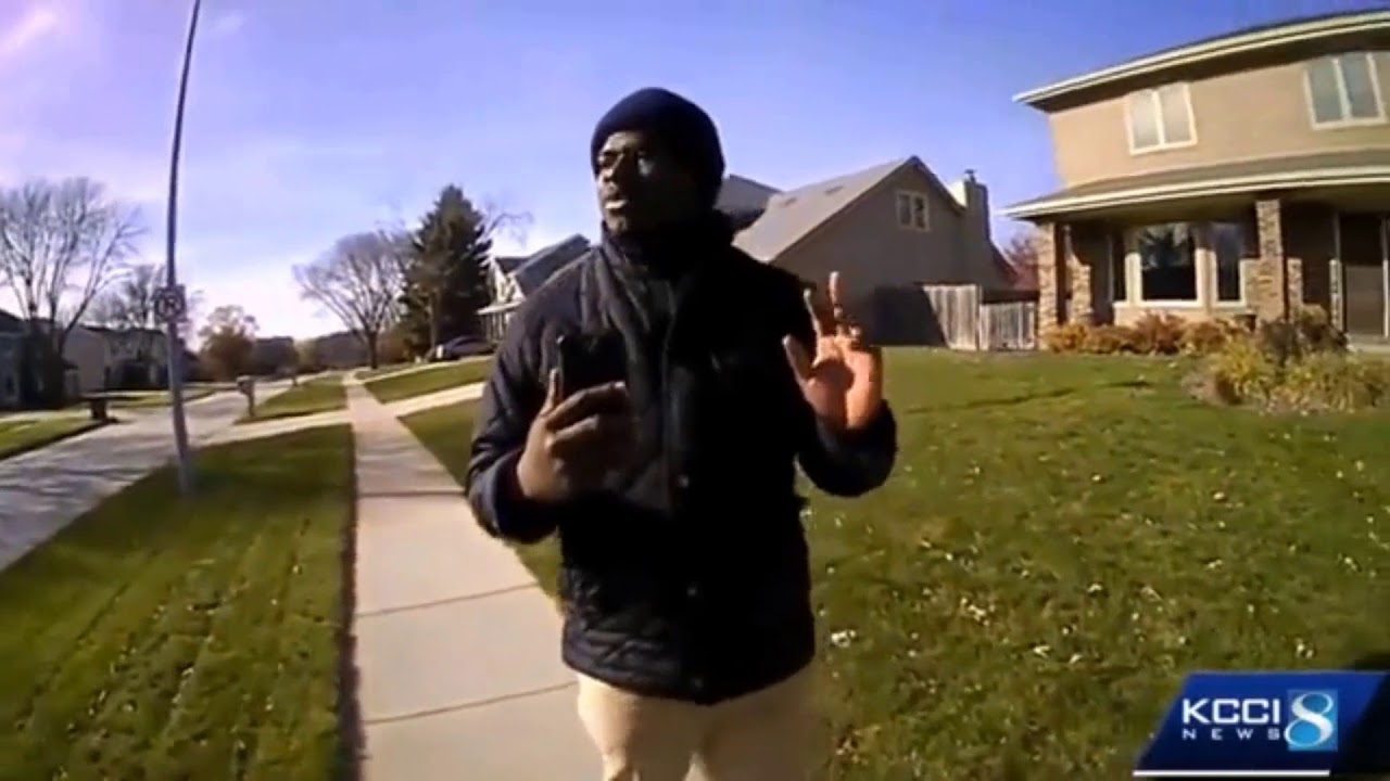 Message to white cops in Iowa: Don't mess with the fellas in Des Moines, FOOL!