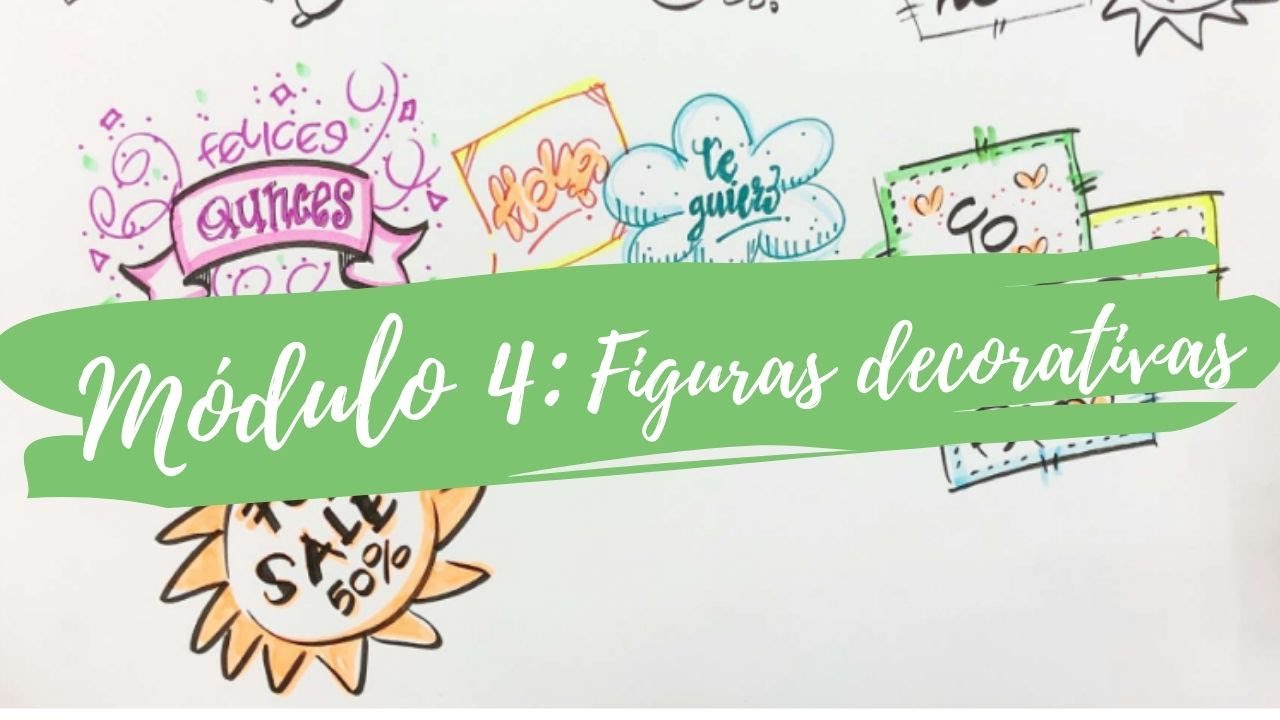 TALLER DE LETRA TIMOTEO/RDI: MÓDULO 4: Figuras decorativas(Parte 3)