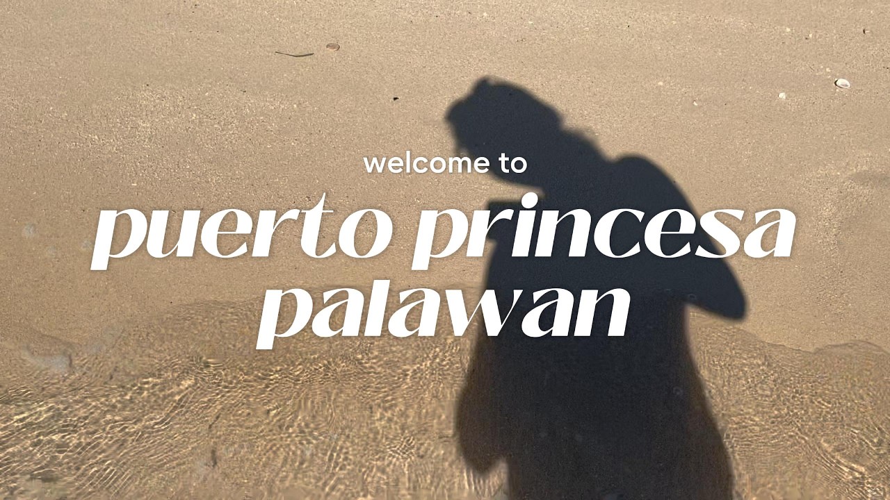 travel vlog | Island hopping at puerto princesa palawan