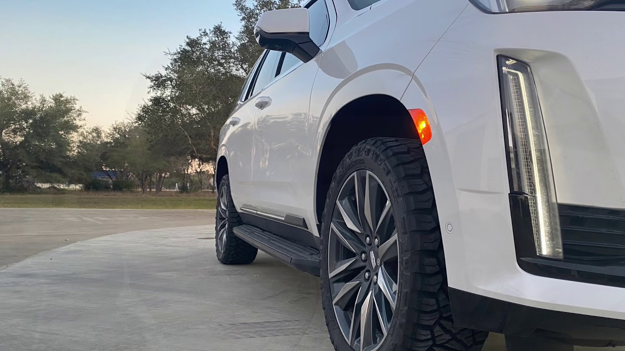 2021 Cadillac Escalade with 22