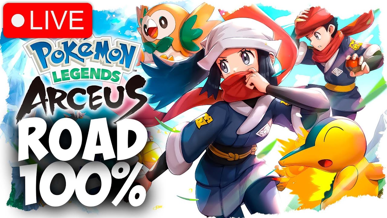 🔴 EN VIVO | COMO COMPLETAR POKEMON LEYENDAS ARCEUS [GUÍA 100%] 6