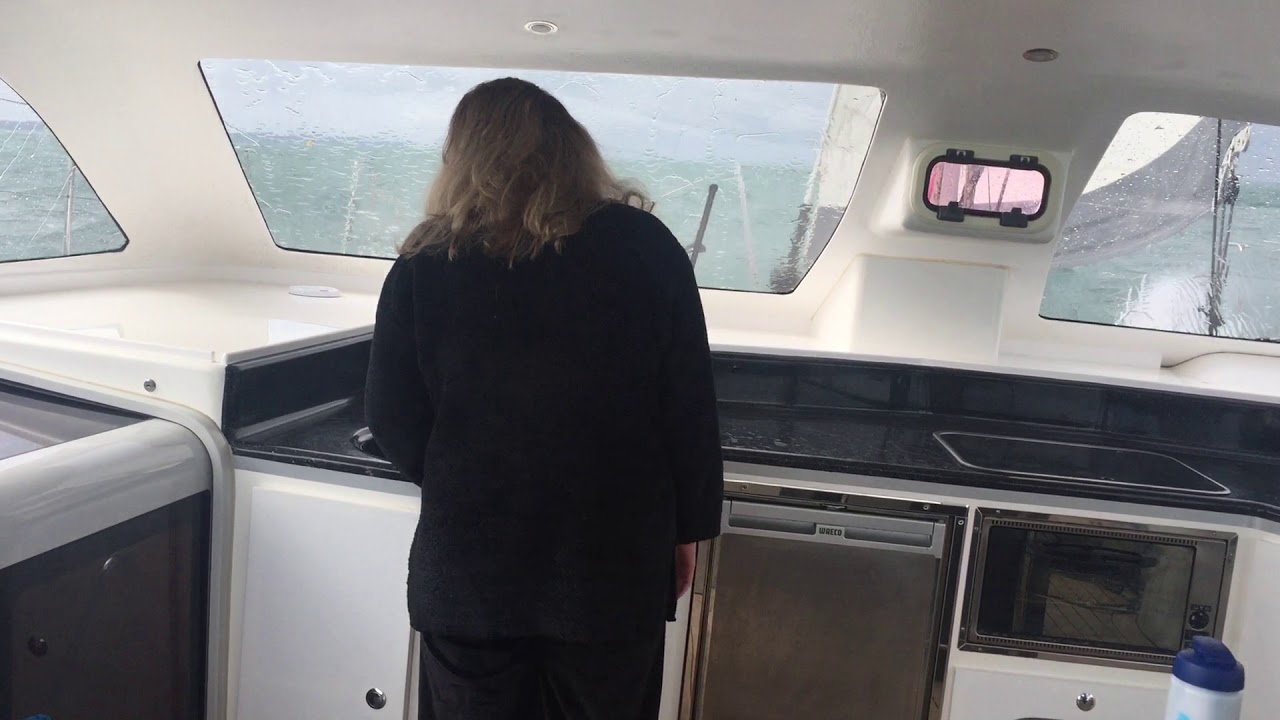 R400 Rapier Broadblue Upwind Rough Weather