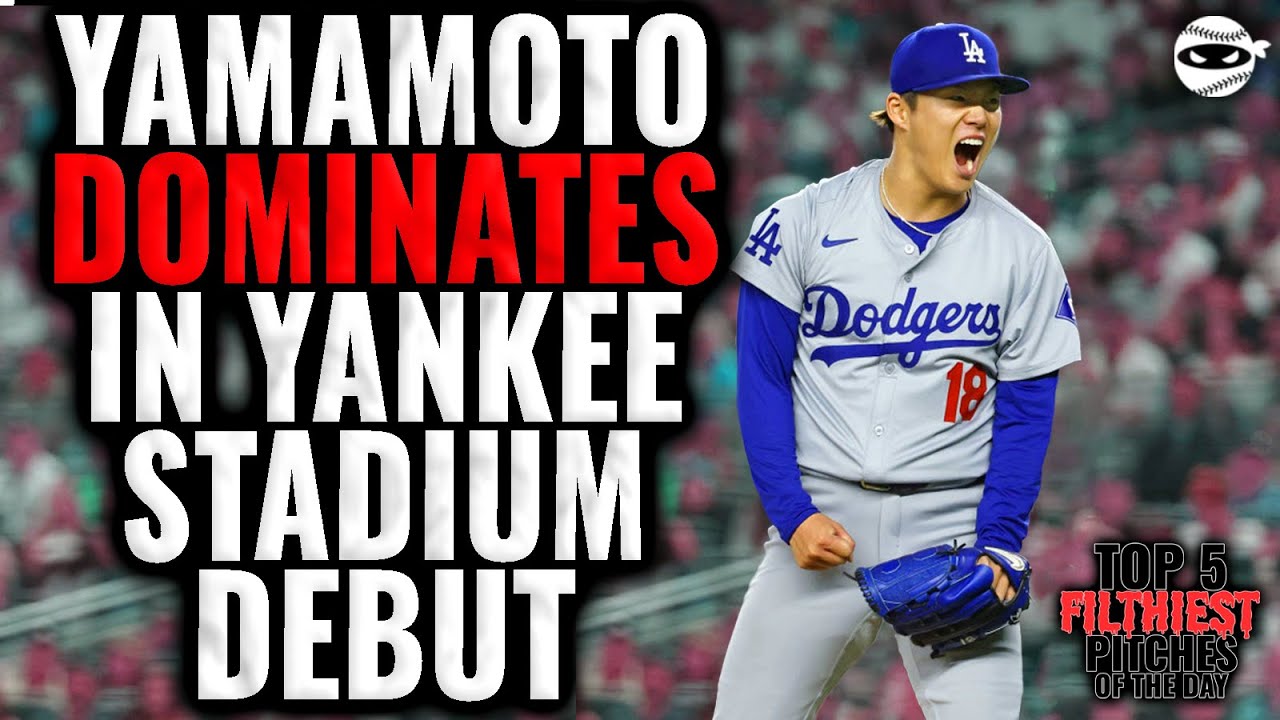 Ёсинобу Ямамото разгромил «Янкиз»! #mlb