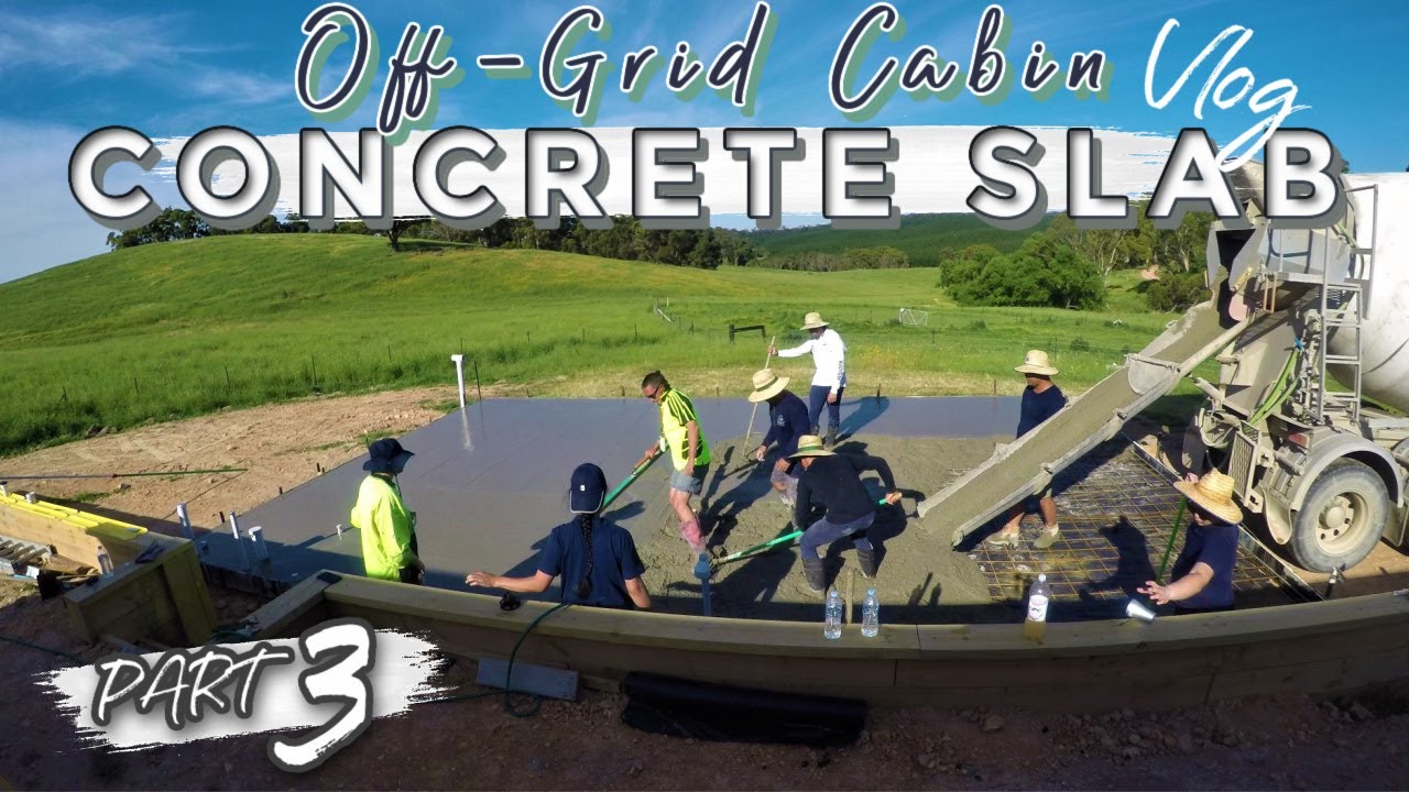 Part 3| My XL Concrete Slab completed in 2HRS!  | DIY |  (Vlog Ep 6)