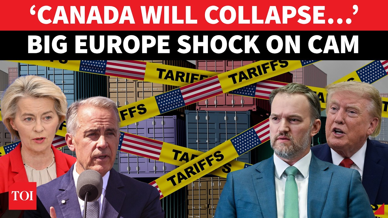 &lsquo;CANADA NEEDS US MORE!&rsquo;: Trump Trade Chief Mocks Mark Carney&rsquo;s EU Pivot Amid Tariff War | WATCH