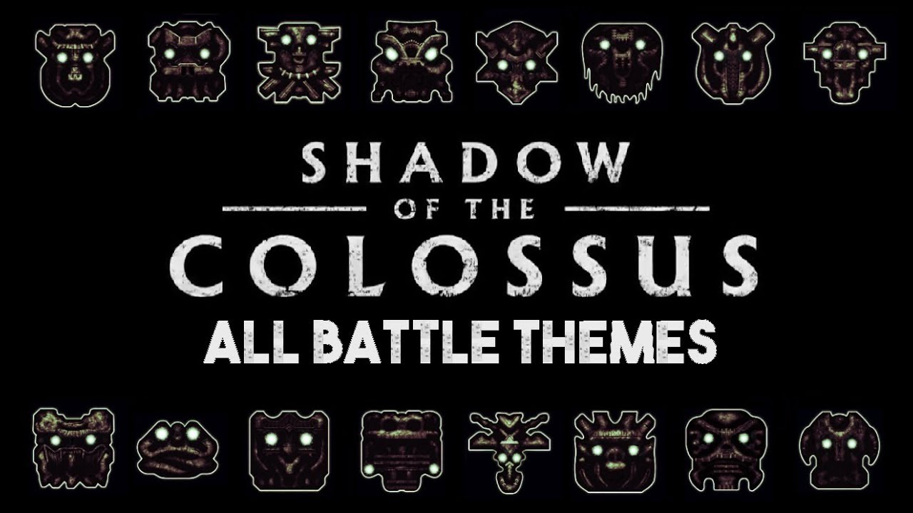 Shadow of the Colossus All Epic Battle Theme Songs Original OST