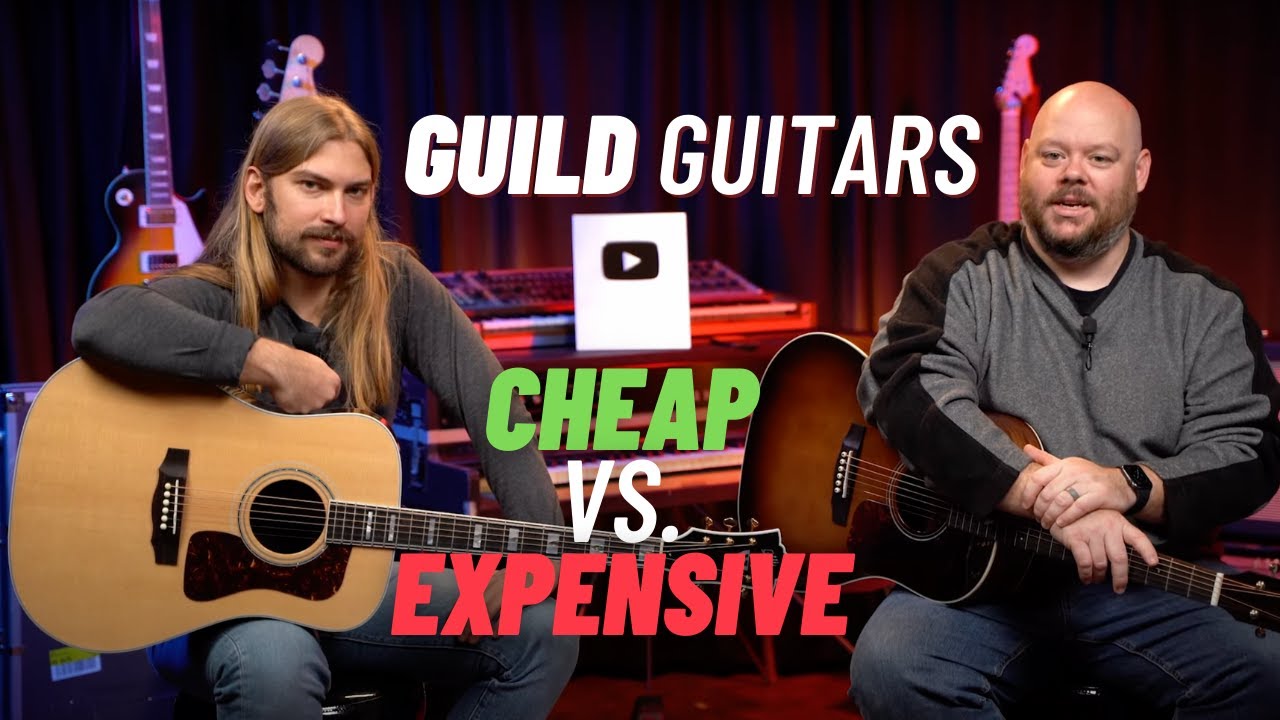 Cheap vs. Expensive Guild Acoustic Guitars | DS-240 vs. D-55