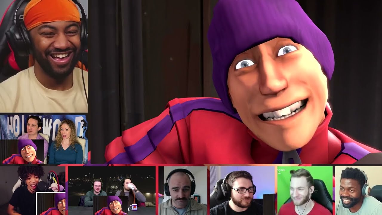 How it FEELS to Play Scout in TF2 [REACTION MASH-UP]#2012