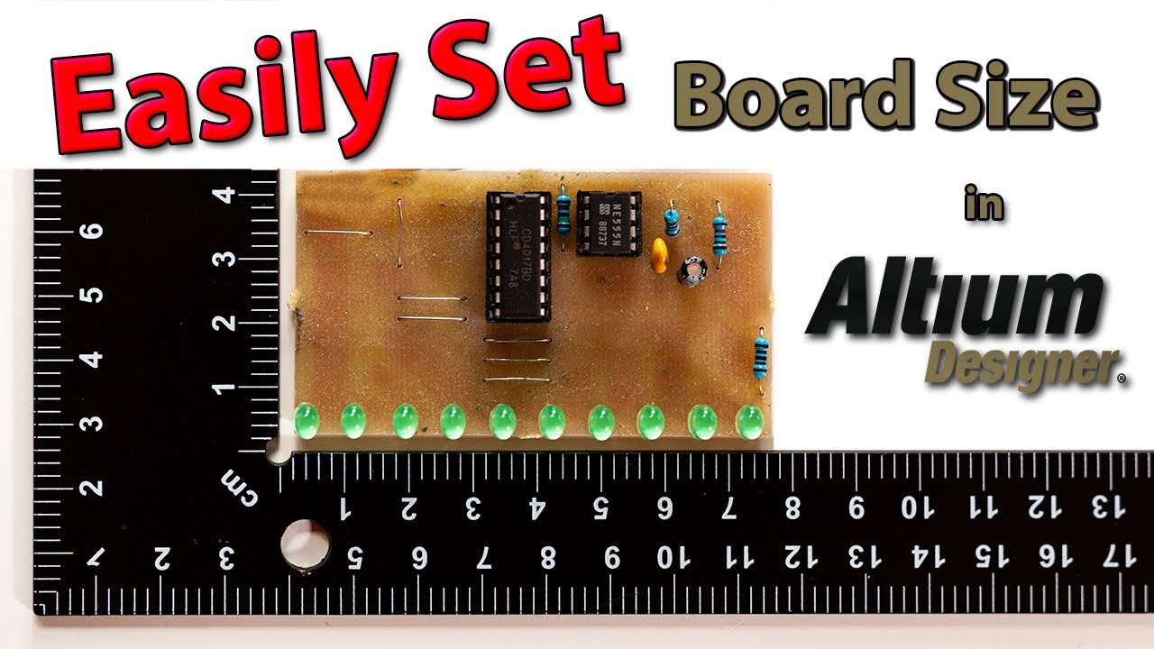 Tutorial Altium Designer How To Set PCB Board Sizes Perfectly