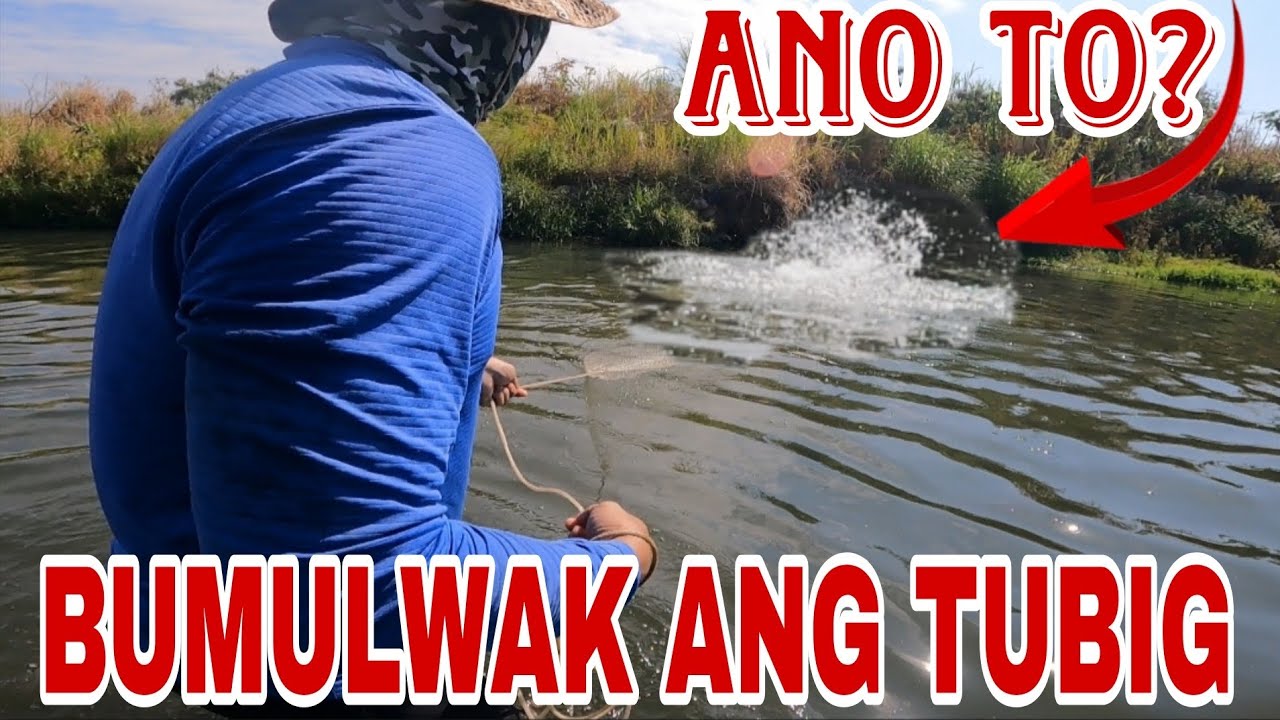 BUMULWAK ANG TUBIG may BIGLA nagpakita SA ISLA ng tilapia