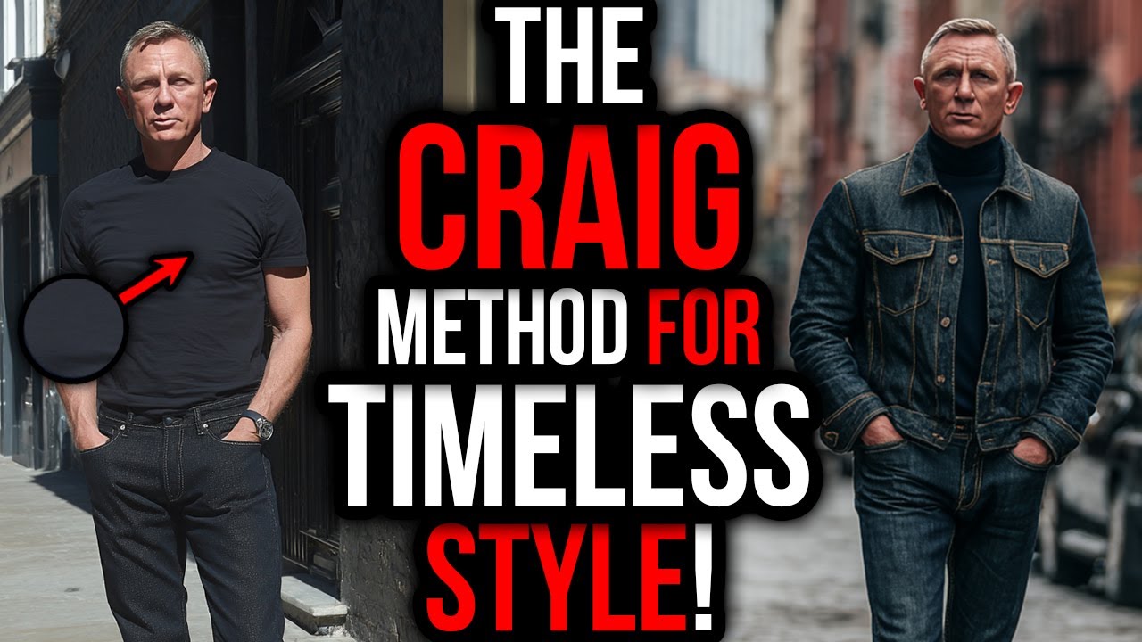 How to DRESS Like Daniel Craig (Style for Men 50+)