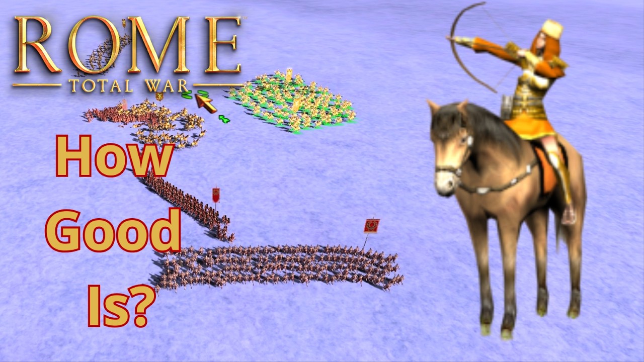 How Good Are Scythian Noble Women on VH Difficulty in OG Rome: Total War?
