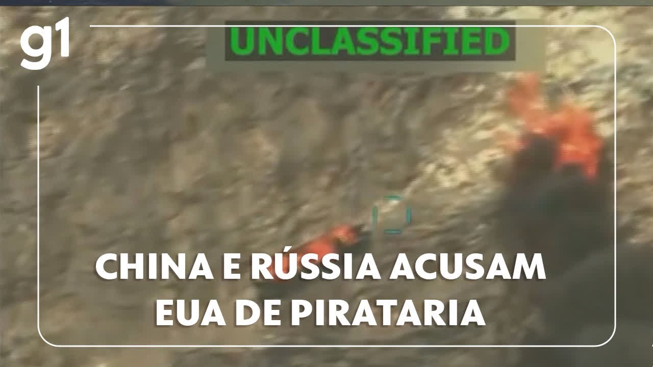 China e Rússia acusam EUA de 'pirataria' pelo bloqueio à Venezuela