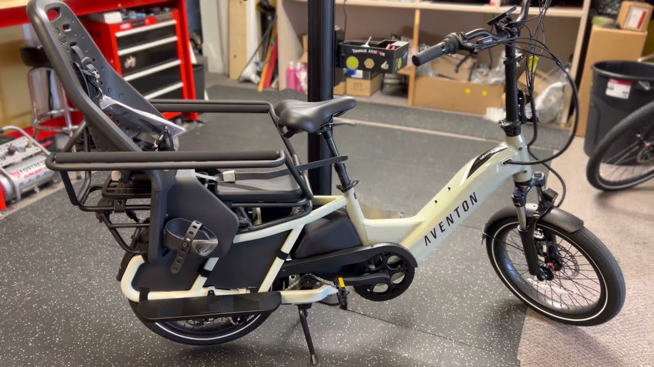 How we installed a Thule Yepp Maxi Easyfit child seat onto an Aventon Abound