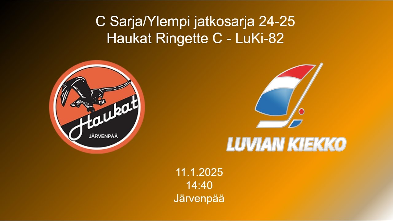 CSarja/Ylempi jatkosarja 24-25, Haukat Ringette C vs LuKi-82