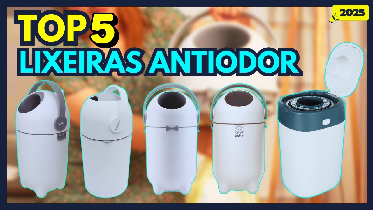 🏆Qual a Melhor Lixeira Antiodor para Fraldas? Guia de Custo-Benef&iacute;cio 2025/Lixeira Anti Odor