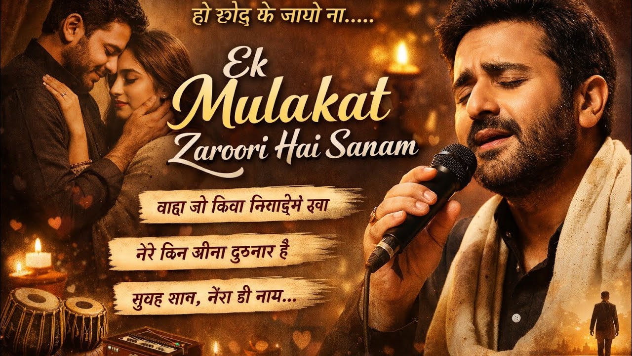 Ek mulakat jaruri hai Sanam ❤️ बॉलीवुड हिंदी सॉन्ग एक मुलाकात जरूरी है सनम 🥰#bollywood