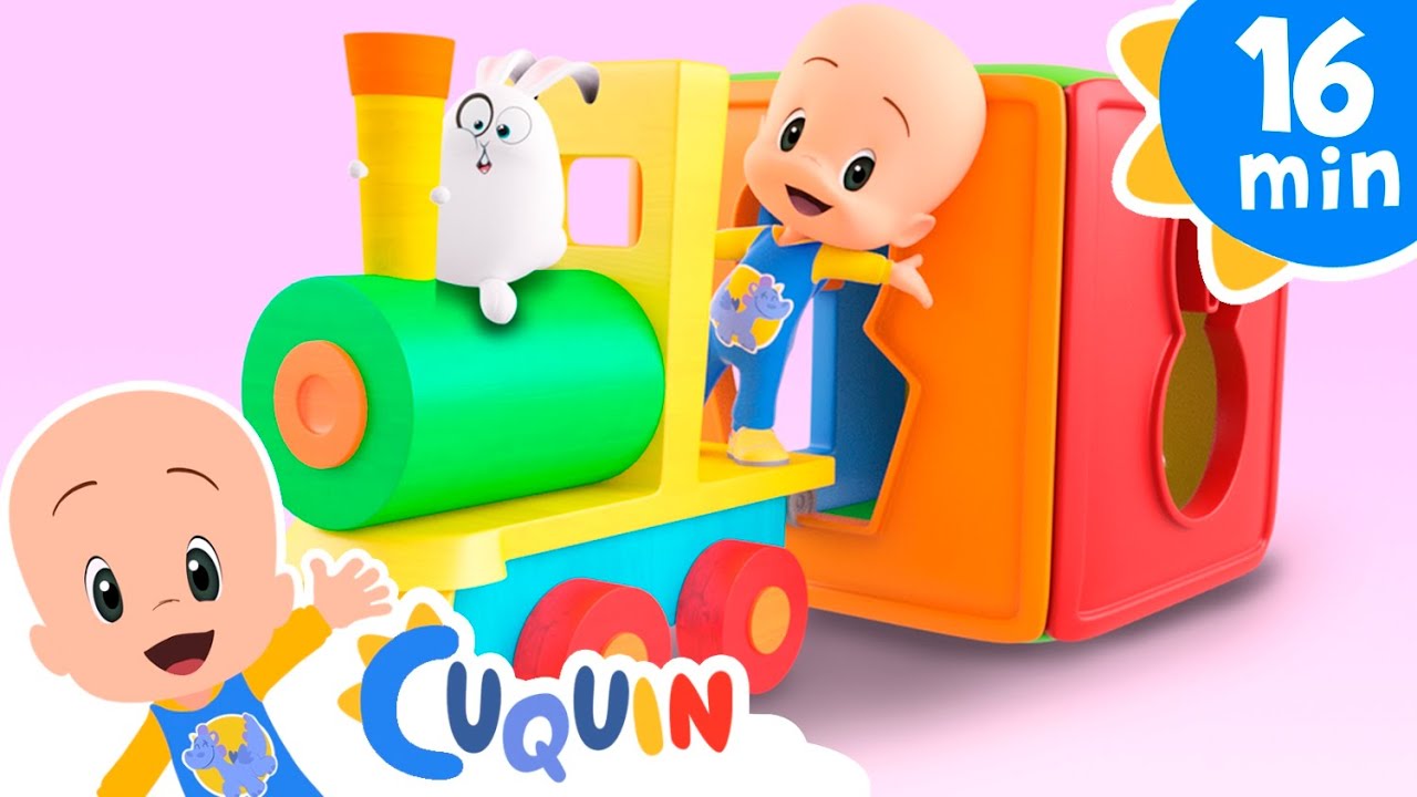 Aprende las formas con el cubo de Colores de Cuquín y Fantasma