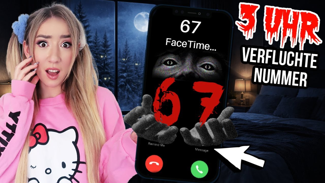 RUFE niemals 67 MEME NUMMER um 3 Uhr nachts an (mein GRÖßTER FEHLER)