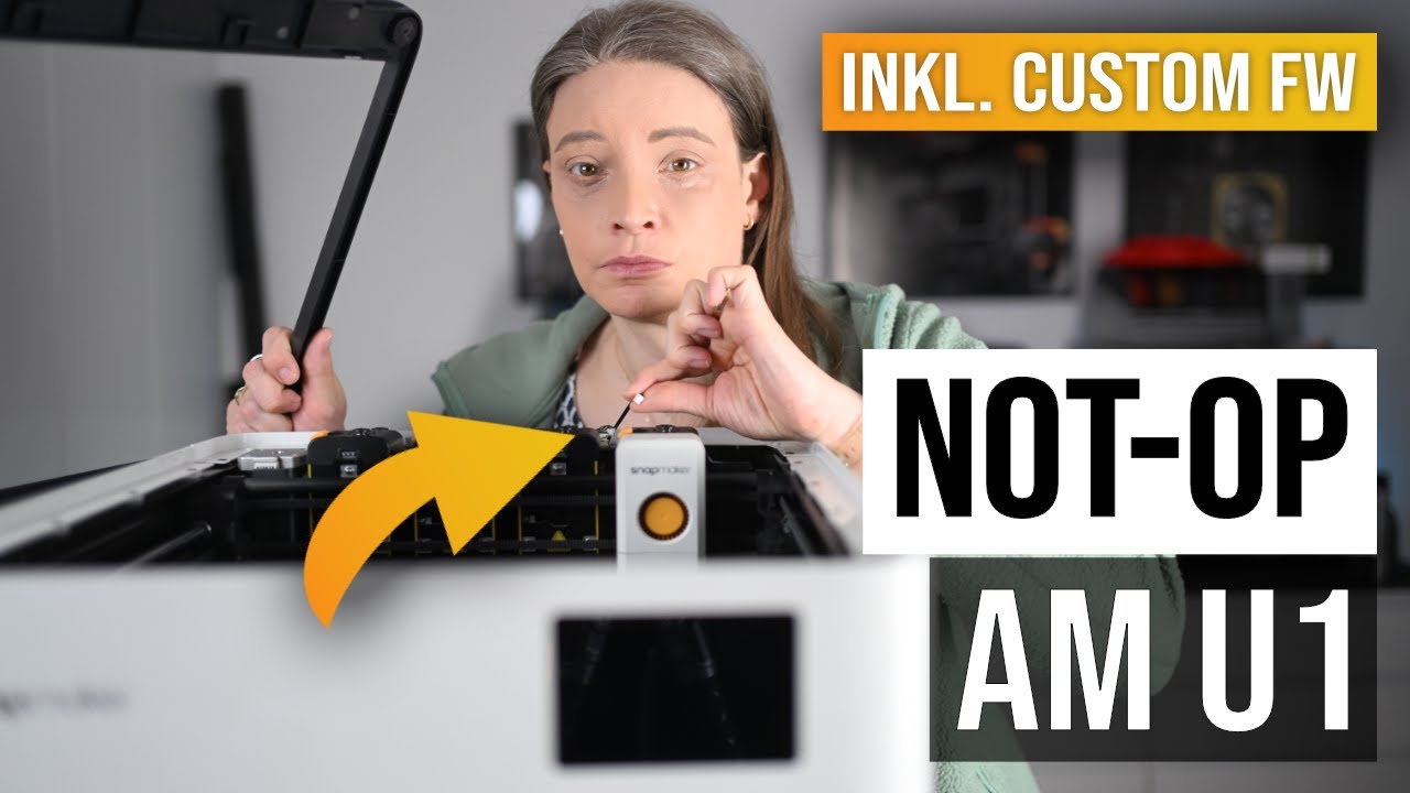 Open Print Tags am Snapmaker U1 dank custom Firmware