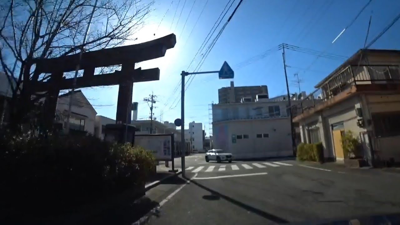 【大分熊本旅】熊本市中央区二の丸一丁目にある熊本城前の城彩苑駐車場から九州自動車道を使い、八代ICで下りて、八代市本町三丁目にあるマックスバリュ八代店までドライブ🚗💨