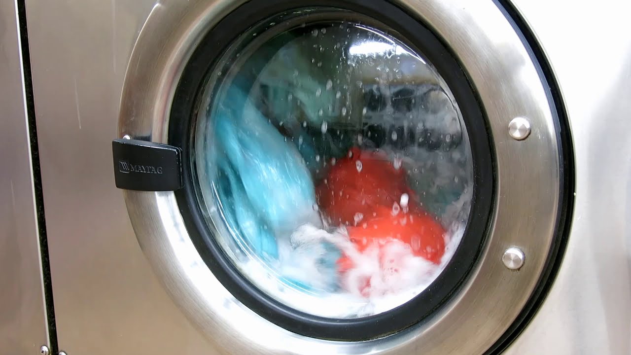 Wash N' Dry Laundry Ball -- Washer Demonstration