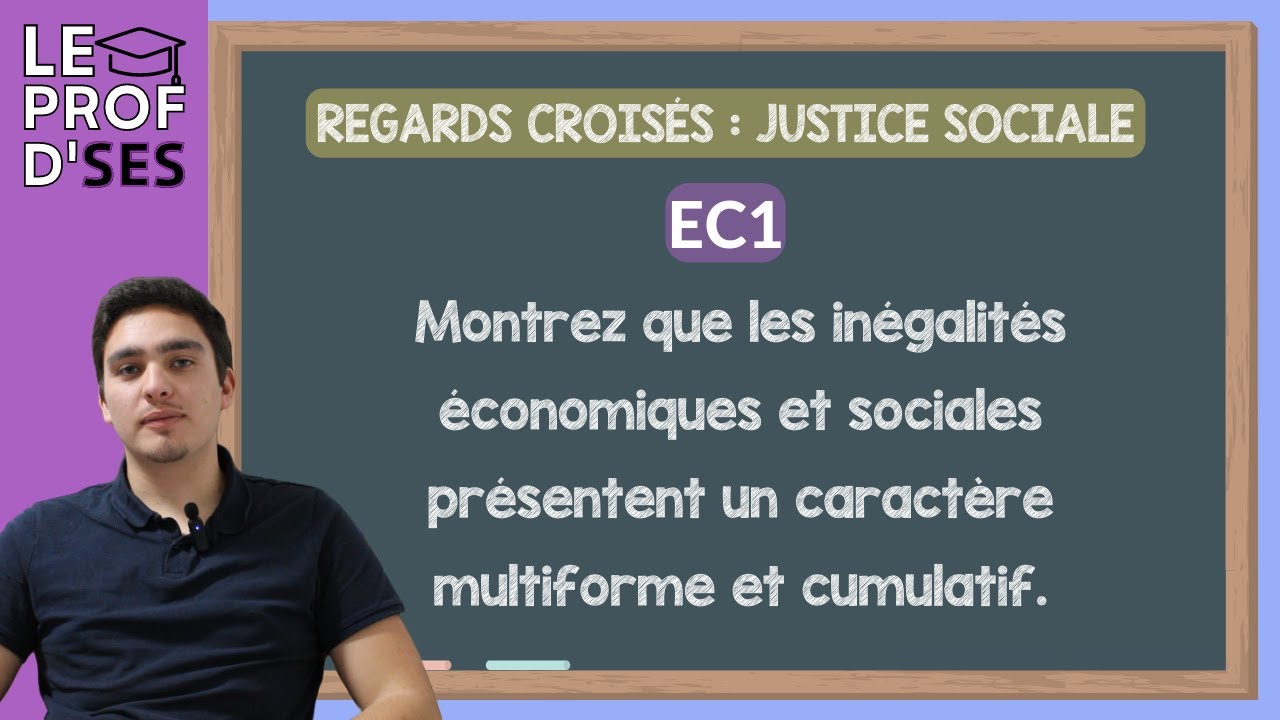 [BAC] EC1 corrigée - Les inégalités économiques et sociales ont un caractère multiforme et cumulatif