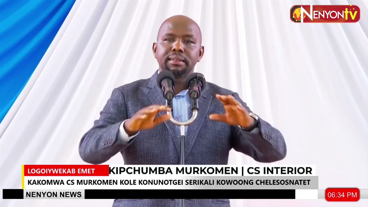 CS MURKOMEN VOWS TO DEAL WITH GANGS AND BANDITRY MENACE