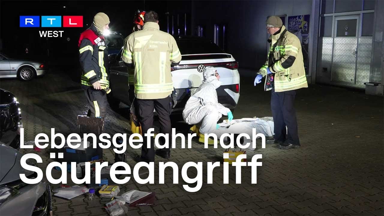 Säureangriff in Kaarst – 42-Jähriger in Lebensgefahr | RTL WEST