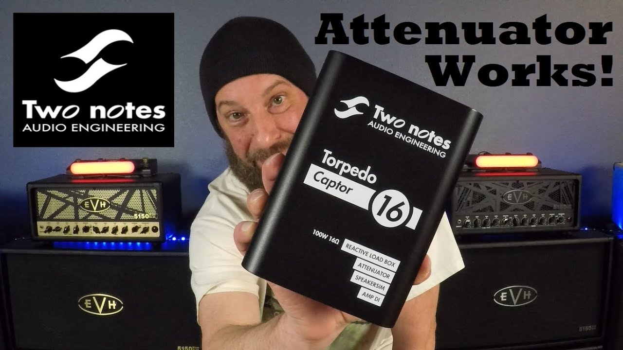 Two Notes Torpedo Captor Attenuator Works!