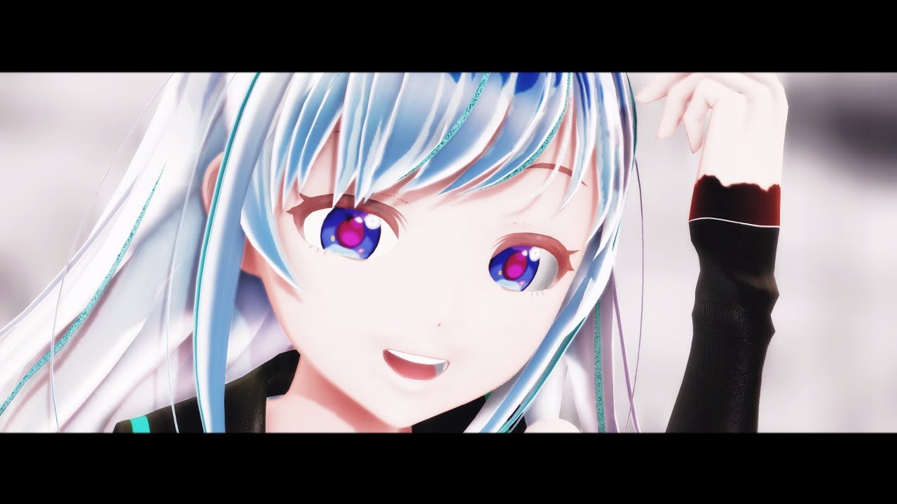 【キズナアイ 反転色Ver】　アンノウン・マザーグース　【MMD】