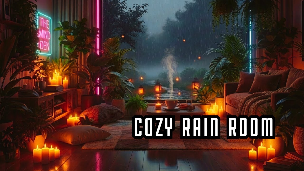 Deep Focus Music – Cozy Rain Room for Study & Gentle Calm | The Mind Den