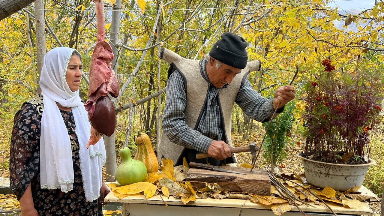 Part 1: Life in the Mountains_Cooking and Picking Pears and Grapes in Autumn