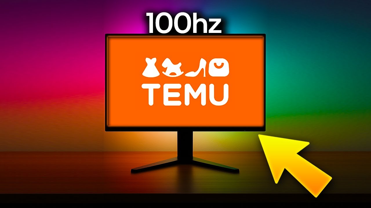 Compr&eacute; un Monitor Gamer BARATO en TEMU!