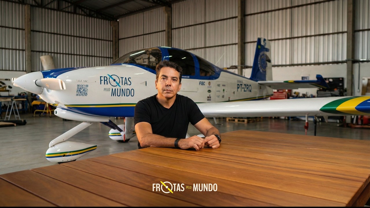 Ele Vai Dar a Volta ao Mundo em um Monomotor.