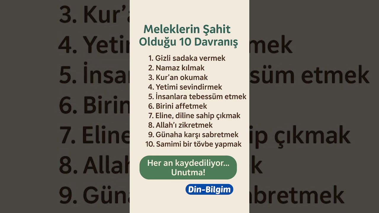 Her Anın Kaydediliyor!! 