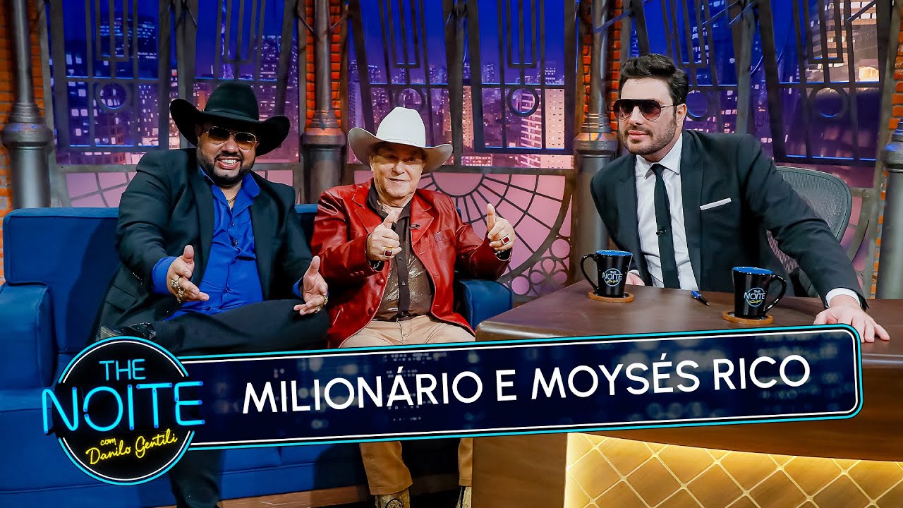 Entrevista com Milionário e Moysés Rico | The Noite (13/10/25)
