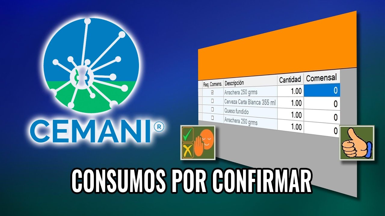 Consumos por Confirmar