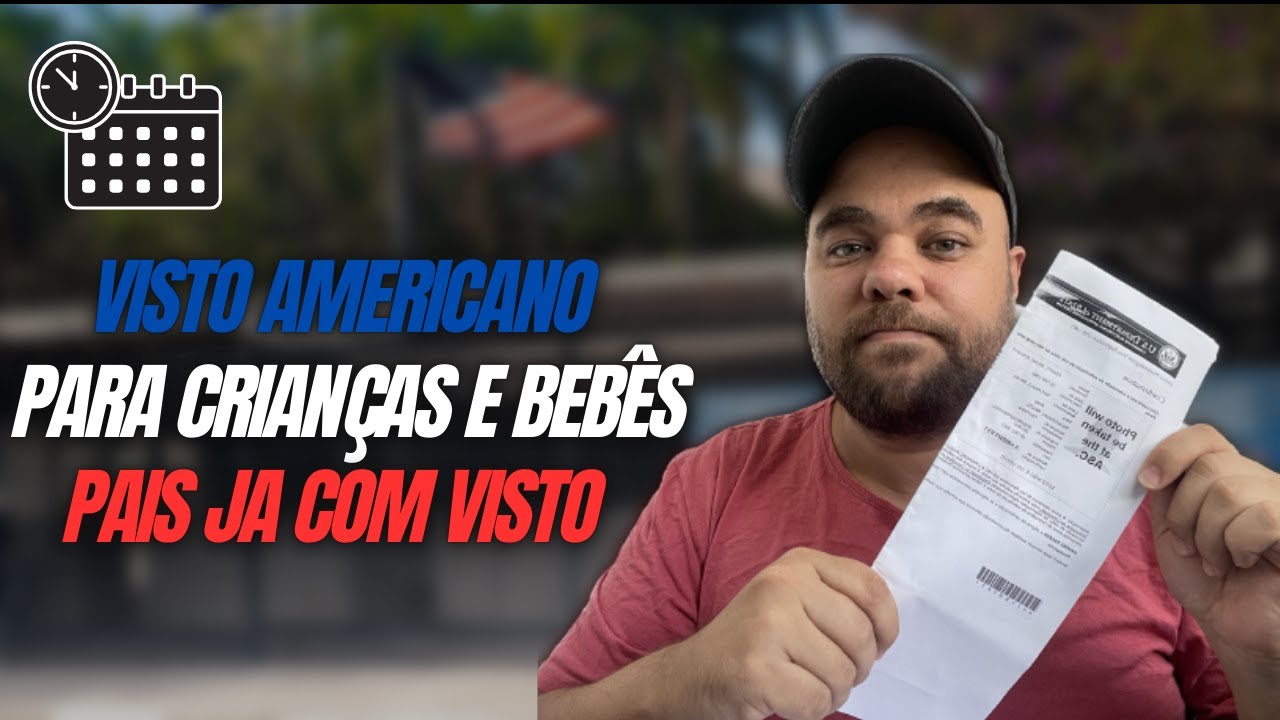 Como Tirar Visto para Beb&ecirc;s e Crian&ccedil;as Quando os Pais J&aacute; T&ecirc;m Visto