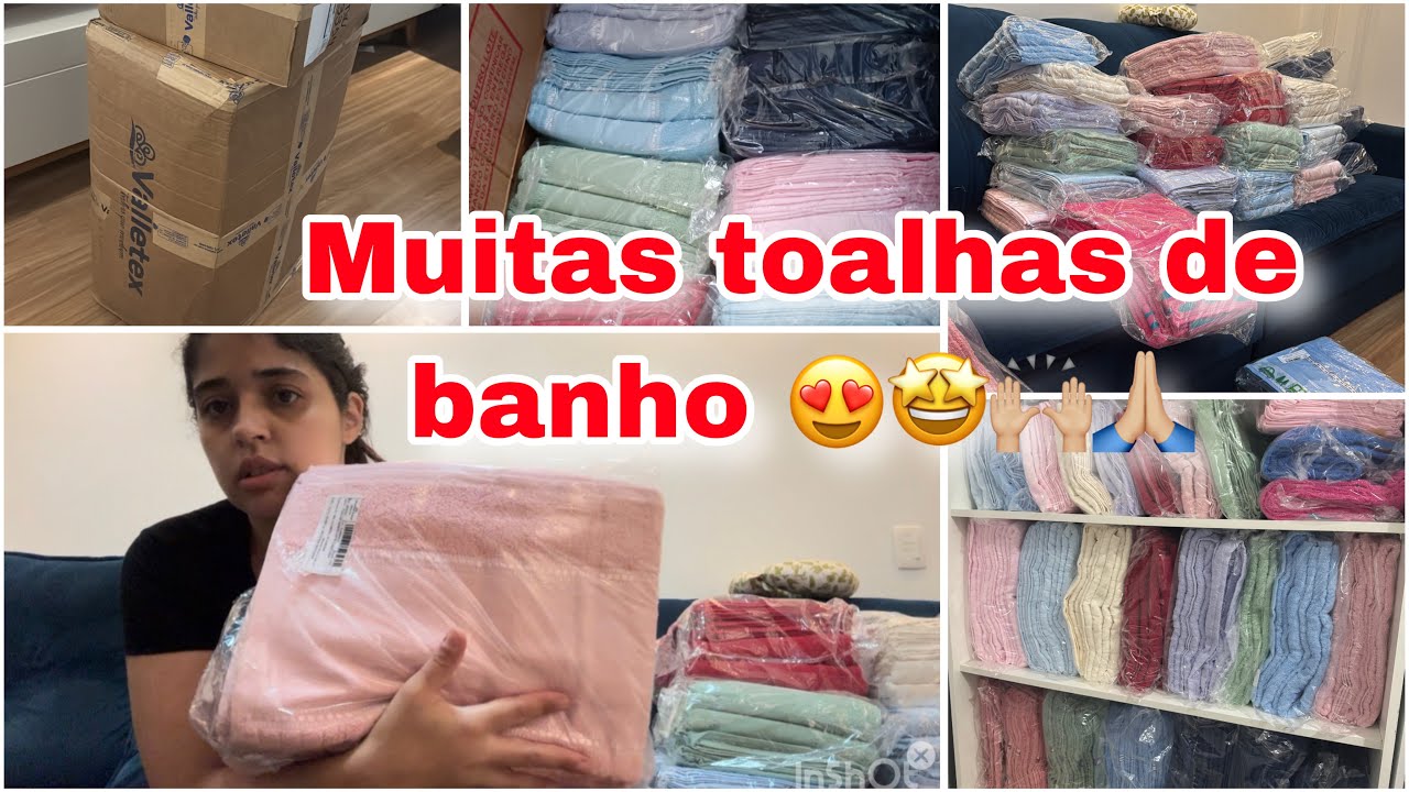 Fiz uma mega compra de toalhas 🫢🤩direto da fábrica 