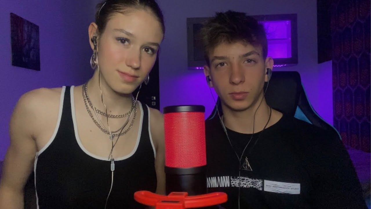 My Brother Tries ASMR With Me