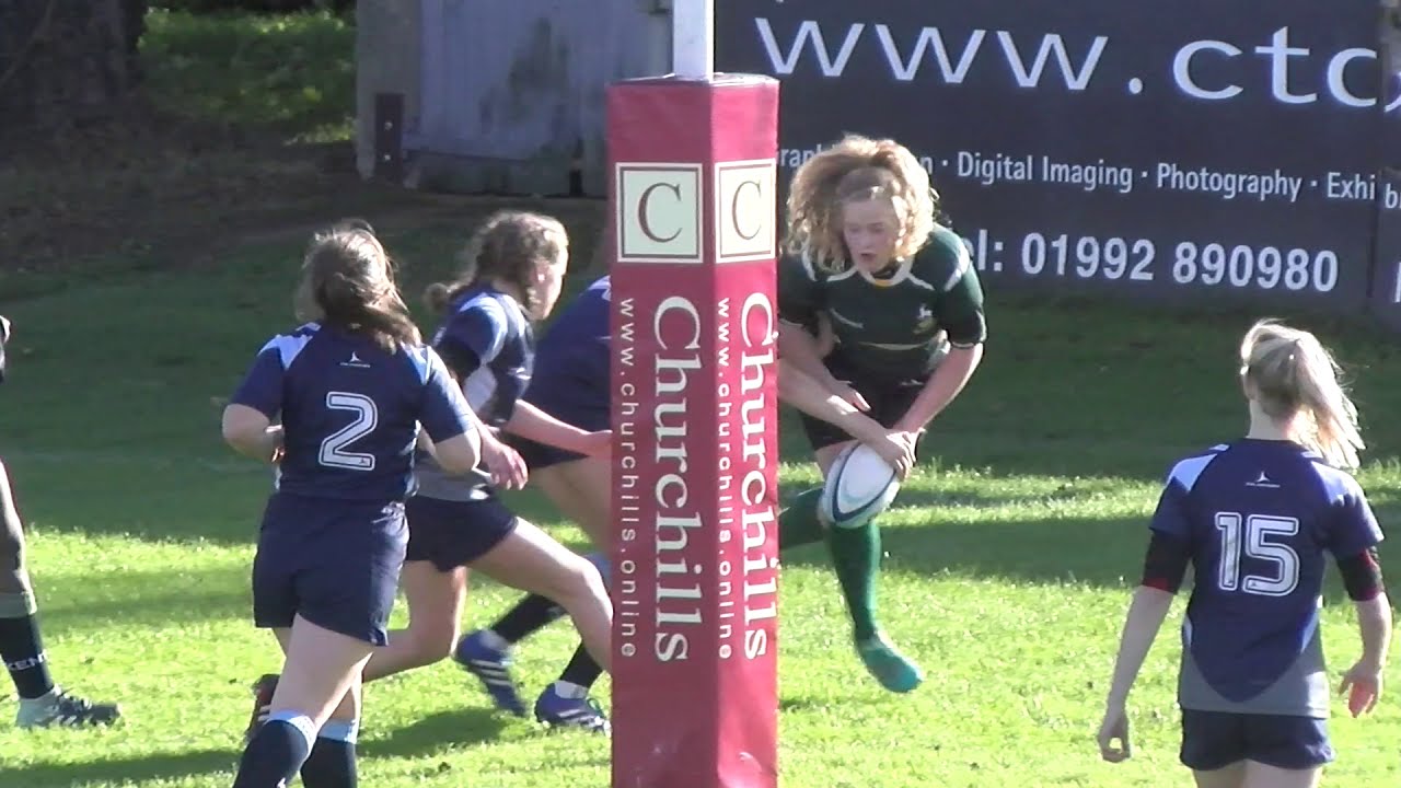 Girls U15 County Rugby - Hertfordshire vs Kent