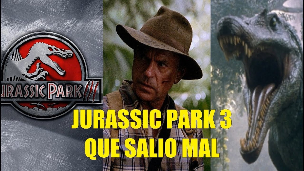 Jurassic Park 3 Que Salio Mal y Curiosidades